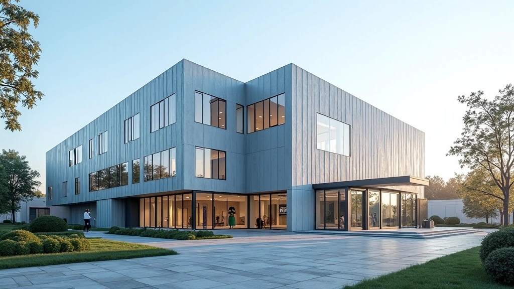 Bilkent Üniversitesi kuantum araştırma merkezi binası, modern kampüs mimarisi ve teknoloji merkezi